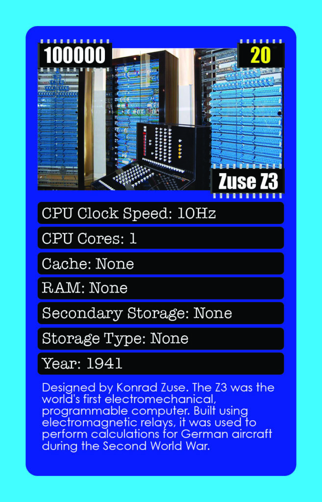 Computer Combat Cards (Blue) – Computer Combat Cards
